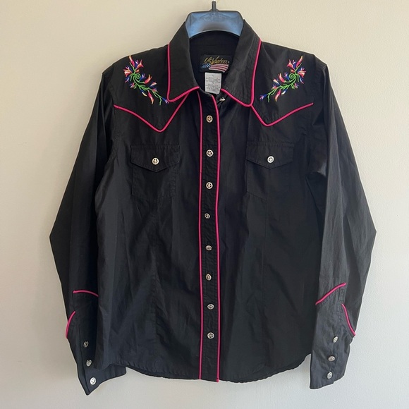 US Western Women’s Rodeo Embroidery Western Shirt, size XL - Picture 1 of 6